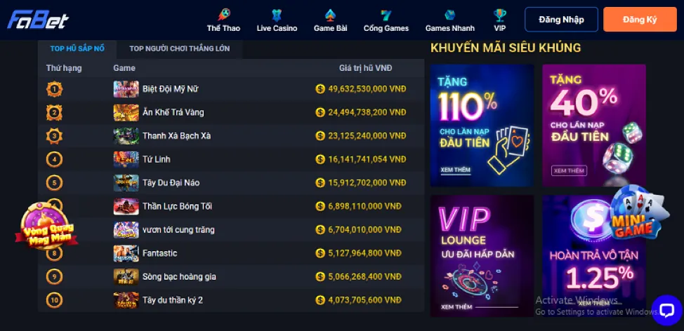 Nổ Hũ F8BET